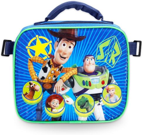 Disney Toy Story Backpack with Lunch Box Set - Bundle with 16" Woody and Buzz Lightyear Backpack, Lunch Bag, Water Bottle, Stickers, More | Toy Story 5 School Bag Set for Kids, Boys, Teens in Saudi Arabia
