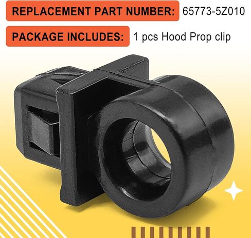 65773-5Z010 Hood Prop Rod Anchor Clip Grommet Compatible with Nissan 2007-2012 Sentra 2004-2008 Quest Hood Prop Rod Anchor Clip Grommet in Saudi Arabia