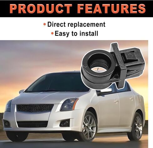 65773-5Z010 Hood Prop Rod Anchor Clip Grommet Compatible with Nissan 2007-2012 Sentra 2004-2008 Quest Hood Prop Rod Anchor Clip Grommet in Saudi Arabia
