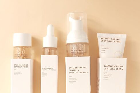 HEVEBLUE Salmon Caring Centella Special Travel Kit Bag in Kuwait