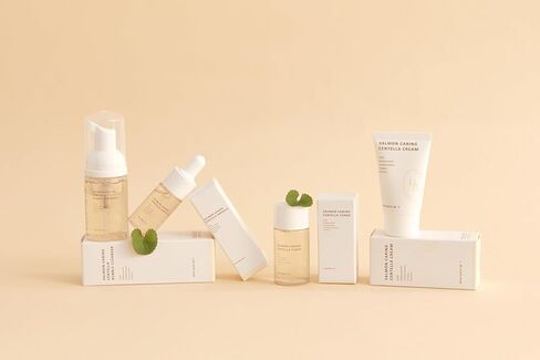 HEVEBLUE Salmon Caring Centella Special Travel Kit Bag in Kuwait