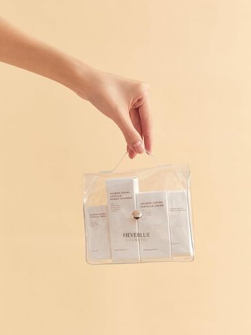 HEVEBLUE Salmon Caring Centella Special Travel Kit Bag in Kuwait