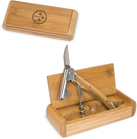 NFL San Francisco 49ers Elan Engraved Tool Set, One Size, Bamboo in Kuwait