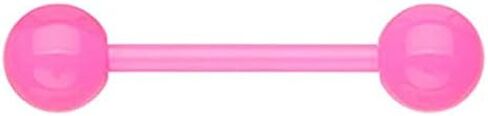 UV Acrylic Flexible Shaft Basic Nipple Barbell in Saudi Arabia