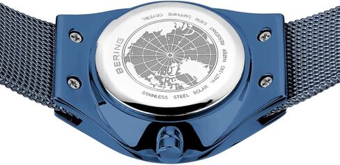 BERING Women's Watch Solar Movement - Solar Collection with Stainless Steel and Sapphire Glass 14427-XXX Wristwatches in Kuwait
