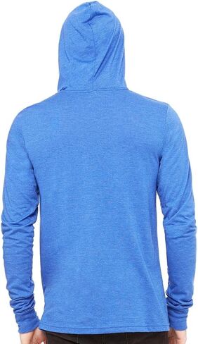 Yoga Clothing For You Mens Lightweight Long Sleeve Hoodie Tee Shirt, Large White in Saudi Arabia