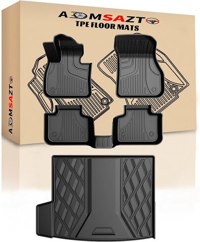 AOMSAZTO Cargo Mat and Backrest Mat Compatible with BMW X5 2019-2026 ONLY 5 Seats (Non 45e & 7-Seats Models): TPE All Weather Protection Car Cargo Liner Trunk Liner for BMW X5 G05 Accessories in Saudi Arabia