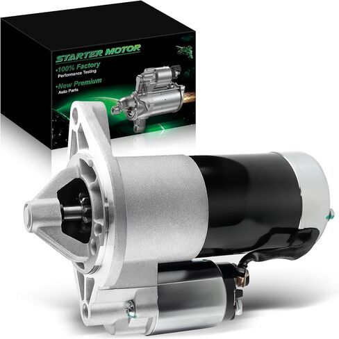 محرك تشغيل لـ: -Jeep Grand Cherokee 99 00 01 02، Cherokee 1999-2001، Wrangler 1999-2002، 4.0L L6 12V 1.7KW 10 Teeth CW استبدال OE# 56041012AB، 17749N، M1T74281 in Kuwait