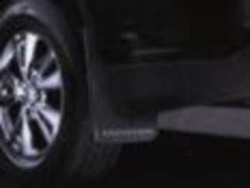 Mopar 82212022AD Splash Guards Molded Splash Guards, rear. Black guards come in set of two with Dodge logo in Saudi Arabia