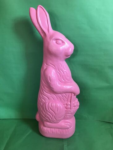 Easter Rabbits Giant Pastel Blow Molds Statue in Saudi Arabia