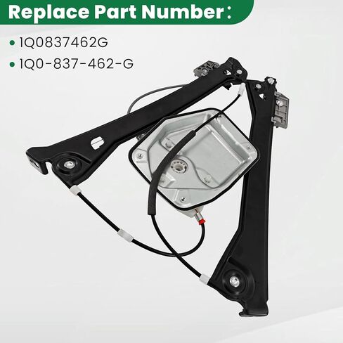 بديل منظم نوافذ الطاقة الأمامية 1Q0-837-462-G لسيارة VW Volkswagen Eos 2.0L 2008-2016، 1Q0837462G (جانب الركاب الأيمن) in Kuwait