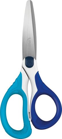 Maped Sensoft School Scissors with Asymmetric Flexible Handles, 5 Inch, Blunt, Assorted Colors (484410US) in Saudi Arabia