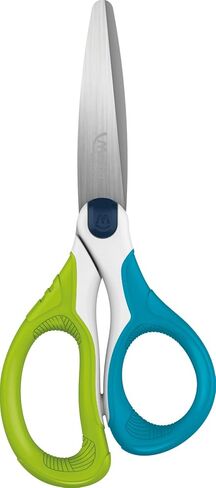 Maped Sensoft School Scissors with Asymmetric Flexible Handles, 5 Inch, Blunt, Assorted Colors (484410US) in Saudi Arabia
