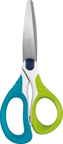 Maped Sensoft School Scissors with Asymmetric Flexible Handles, 5 Inch, Blunt, Assorted Colors (484410US) in Saudi Arabia