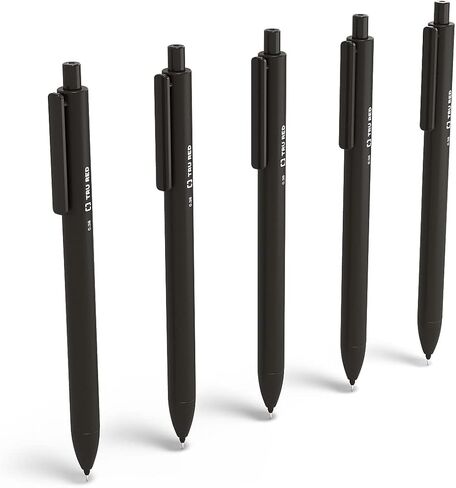 TRU RED Retractable Gel Pens, Extra Fine Point 0.38mm, Black Ink, 15 Pack – Quick‑Dry Pens for Detailed, Smear‑Free Writing in Saudi Arabia
