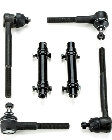 Tie Rod Steering Rebuild Kit Compatible With 1968-1974 Chevy II and Novas, OEM Spec Replacements, 6 Piece Kit in Kuwait