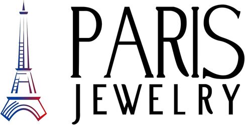 مجوهرات باريس خاتم زفاف دائري من الذهب الأبيض عيار 18 قيراط | خاتم مطلي مويسانيتي 4 قيراط | هدية للنساء in Kuwait