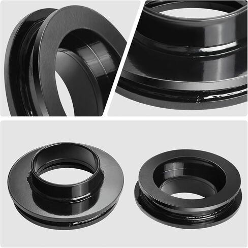 J2 Engineering 2" Front Coil Spring Mount Lift Kit Spacers Compatible with F150 2WD 1997-2003, Expedition 2WD 1997-2002, J2-LK-FD-F-028-BK in Saudi Arabia