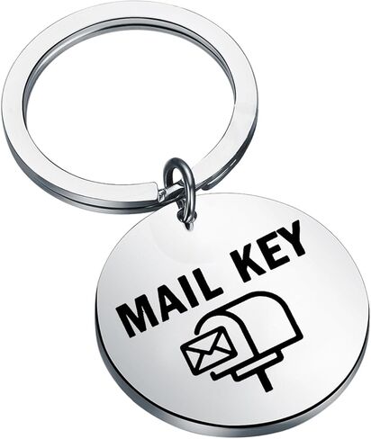 سلسلة مفاتيح CHOORO Mail Key Mailbox Keychain هدية منزلية جديدة هدية لمالك المنزل in Saudi Arabia