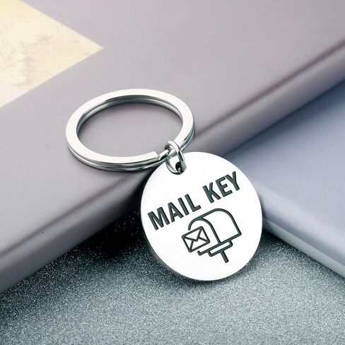 سلسلة مفاتيح CHOORO Mail Key Mailbox Keychain هدية منزلية جديدة هدية لمالك المنزل in Saudi Arabia