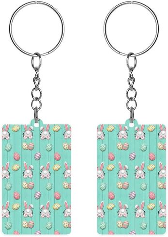 Unisex Fashion Keys Chain Easy to Carry, Lightweight Acrylic Keychain, Key Holder for Outdoor in Saudi Arabia