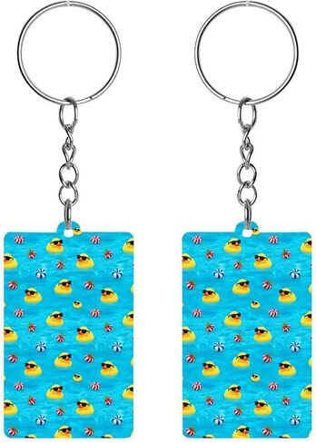 Unisex Fashion Keys Chain Easy to Carry, Lightweight Acrylic Keychain, Key Holder for Outdoor in Saudi Arabia