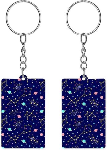 Unisex Fashion Keys Chain Easy to Carry, Lightweight Acrylic Keychain, Key Holder for Outdoor in Saudi Arabia