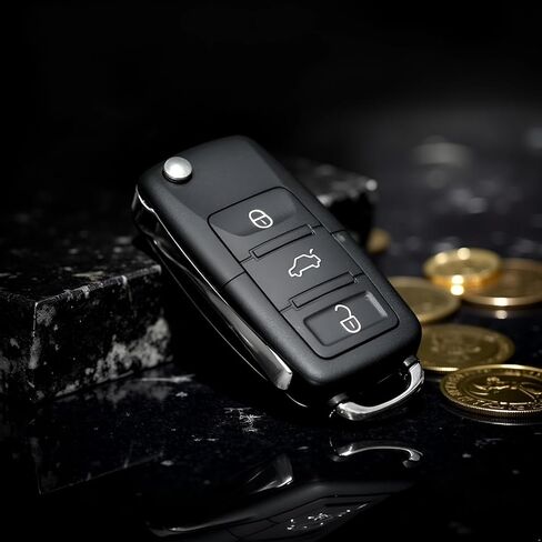 2Pcs Black Fake Car For Key Storage Box Hide Secret Compartment Coin Jewelry For Case Secret Compartment Box For Adults in Kuwait