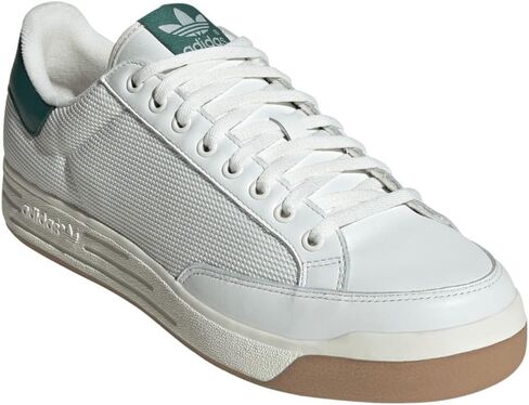 حذاء Adidas CWHITE/CGREEN للرجال Rod Laver Core WhiteCore White/Collegiate Green 5.5 US، واسع in Saudi Arabia