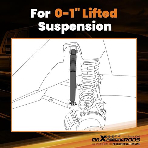 صدمات أمامية maxpeedingrods 0-1 بوصة لـ 1999-2004 Ford F-250 F-350 Super Duty 4WD، إصدار G1 in Saudi Arabia