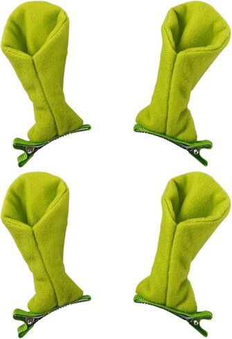 زوجان من عصابة رأس آذان Orge الخضراء للهالوين، إكسسوارات أزياء Orge لأذنين Orcs in Kuwait