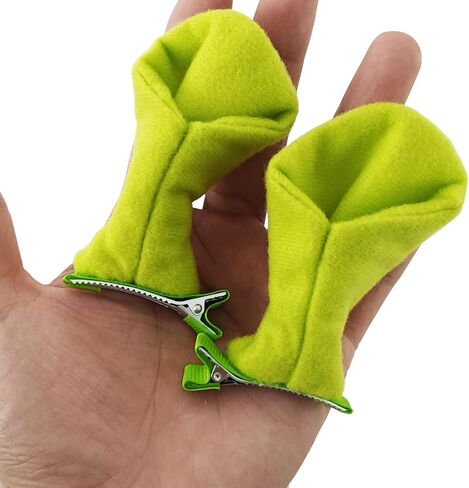 زوجان من عصابة رأس آذان Orge الخضراء للهالوين، إكسسوارات أزياء Orge لأذنين Orcs in Kuwait