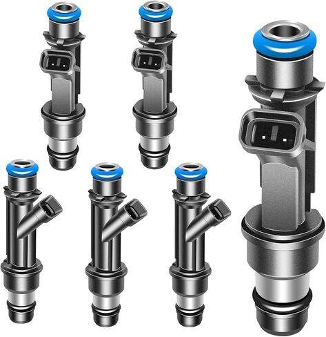 Upgraded 12586551 6 Pack Fuel Injectors Compatible with Buick LeSabre/Regal 2001-2004,for Park Avenue,for Chevy Camaro 2000-2002,for Impala Monte Carlo,for Pontiac Bonneville Firebird 3.8L in Kuwait