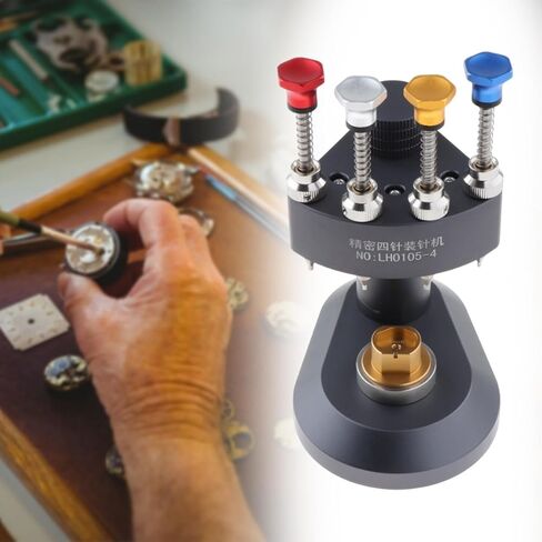 Colaxi Watch Hand Presser Watch Fitting Tool 4 Pins Compact Portable Easy to Use Installation Setting Tool for Repairing Maintenance in Saudi Arabia