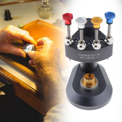 Colaxi Watch Hand Presser Watch Fitting Tool 4 Pins Compact Portable Easy to Use Installation Setting Tool for Repairing Maintenance in Saudi Arabia
