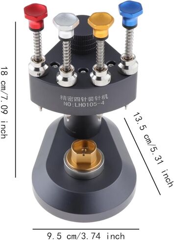 Colaxi Watch Hand Presser Watch Fitting Tool 4 Pins Compact Portable Easy to Use Installation Setting Tool for Repairing Maintenance in Saudi Arabia