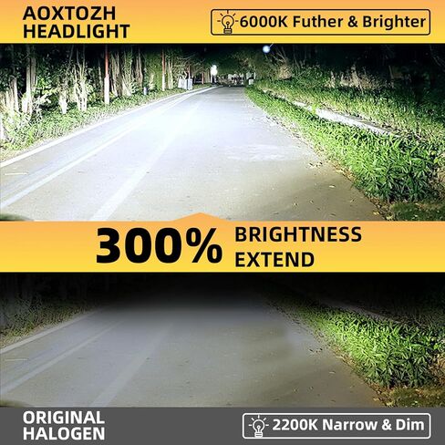 HeadLight Bulbs Fit for 2013-2016 Ford Escape,9005 H11 High Low Beam Light Bulbs 9145 Fog Light License Plate Lights Combo,Halogen HeadLight,300% Brightness,Plug and Play,6000K White,8 Pcs in Saudi Arabia