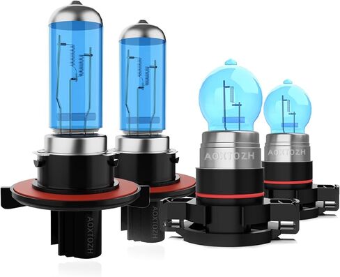 HeadLight Bulbs Fit for 2013-2016 Ford Escape,9005 H11 High Low Beam Light Bulbs 9145 Fog Light License Plate Lights Combo,Halogen HeadLight,300% Brightness,Plug and Play,6000K White,8 Pcs in Saudi Arabia