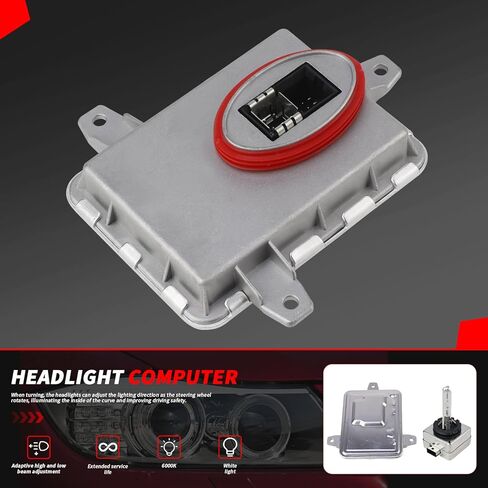 1669002800 D1S 6000K Headlight Control Unit, Bulb 6000K Set 2008-2025 for Mercedes SL SLK SLC M GL GLS GLK GLE C B A-Class Peat# 1729015400 130732931201 1729015400 166900280080 in Saudi Arabia