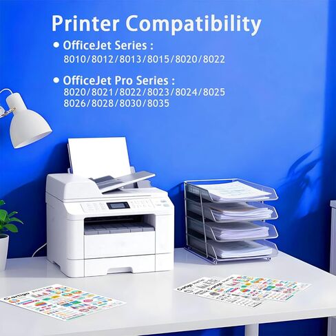 خراطيش حبر 910XL عالية الإنتاجية متوافقة مع حزمة كومبو HP 910XL HP910 HP910XL بديلة لطابعات Office Jet Pro 8020 8025 8028 8010 OfficeJet 8015 8022 (عبوة من 3 قطع باللون السماوي/الأرجواني/الأصفر) in Kuwait