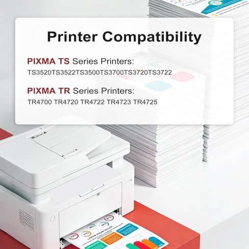 خرطوشة حبر سوداء متوافقة 275XL بديلة لطابعات Canon PG 275 XL PG275 (عبوة من قطعتين) تعمل مع طابعات Canon PIXMA TS3722 TR4720 TR4722 TR4700 TS3522 TS3700 TS3720 TS3520 TS3500 TR4723 TR4725 in Kuwait