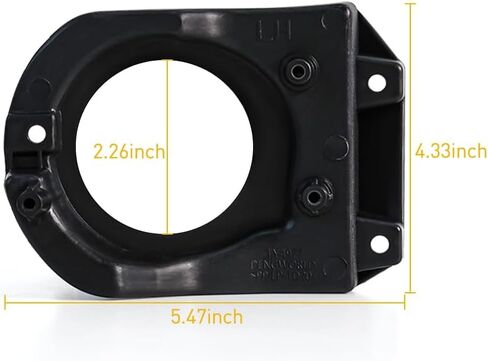 LED Fog Light For Toyota Corolla Cross 2020-2024 Replacement High Bright Driving Daytime Light Bulb with Bezels+Wire Harness in Kuwait