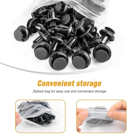 GRC-08 40PCS Fender Clips for Honda and Acura -91503-SZ3-003 40 Pcs Fastener Rivet Clips Nylon Bumper Automotive Furniture Assembly Expansion Screws Kit Auto Body 10mm in Saudi Arabia