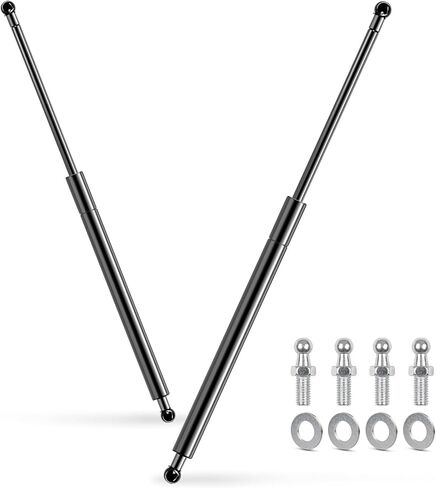 Qty (2) Rear Back Glass Hatch Window Lift Support Compatible with Honda CR-V CRV 1997-2001, Gas Shock Spring Strut Replace OE# 04741S10000, 10602, 4B-205316 𝐰𝐢𝐭𝐡 𝐁𝐚𝐥𝐥 𝐒𝐭𝐮𝐝𝐬 in Saudi Arabia