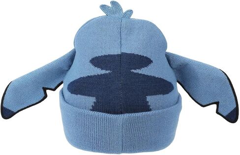Disney Stitch Peekaboo Hands Blue Cuff Beanie in Saudi Arabia