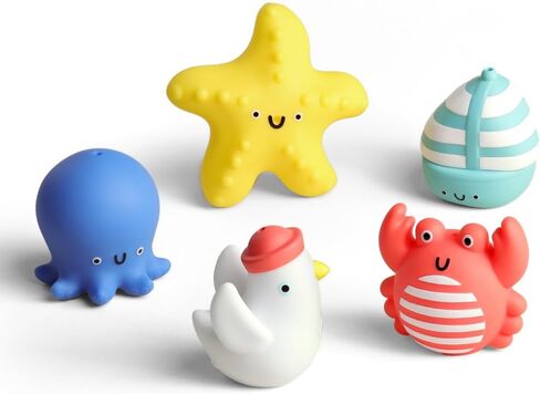 Itzy Ritzy Finger Puppets - Set of 3 Soft Finger Puppets and 1 Water-Squirting Toy in Saudi Arabia