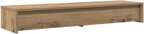 vidaXL Monitor Stand with Drawers Artisian Oak 39.4x10.6x5.9 Engineered Wood in Kuwait