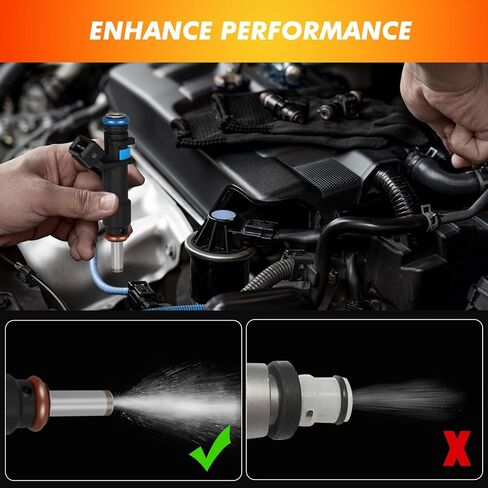 حاقن الوقود 2011-2016 متوافق مع Chevy Cruze 2011-2015، Cruze Limited 2016، Sonic 2012-2015 L4 1.8L، استبدال 55570284 FJ1153 (4 قطع) in Saudi Arabia