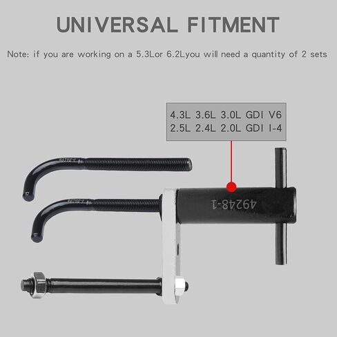 EN-49248 Injector Rail Assembly Remover Tool 6706 for Cadillac, Saturn, Pontiac and Chevrolet 27-214 Direct Injection Engines in Kuwait