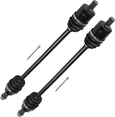 Caltric Front Left and Right Cv Joint Axles Compatible with Polaris Rzr Xp 4 1000 Eps 2014 2015 2016 in Saudi Arabia